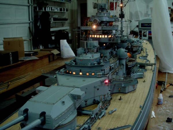 Battleship Bismarck 1/100 Model