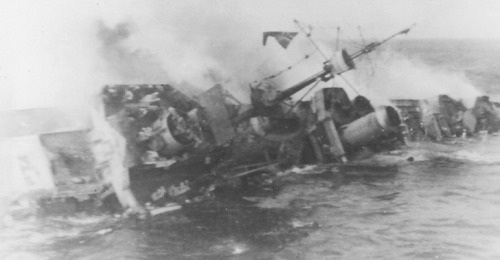 Destroyer z26 Sinking